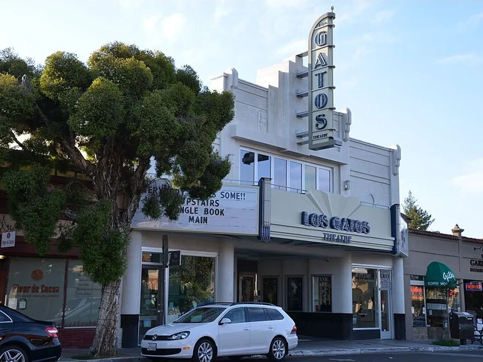 Los Gatos Theatre in downtown Los Gatos, California